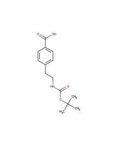 Astatech 4-(2-BOC-AMINOETHYL)BENZOICACID, 95.00% Purity, 25G
